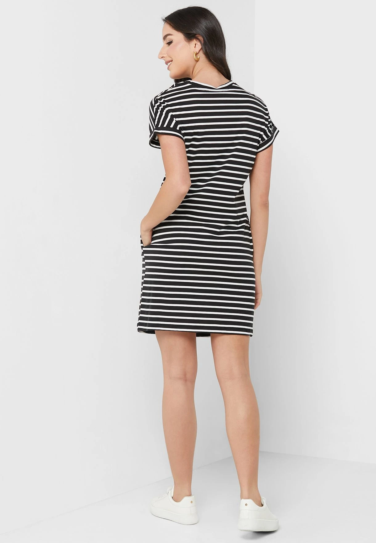 New Look Striped Knitted Dress 2 New Look Striped Knitted Dress - Image 2