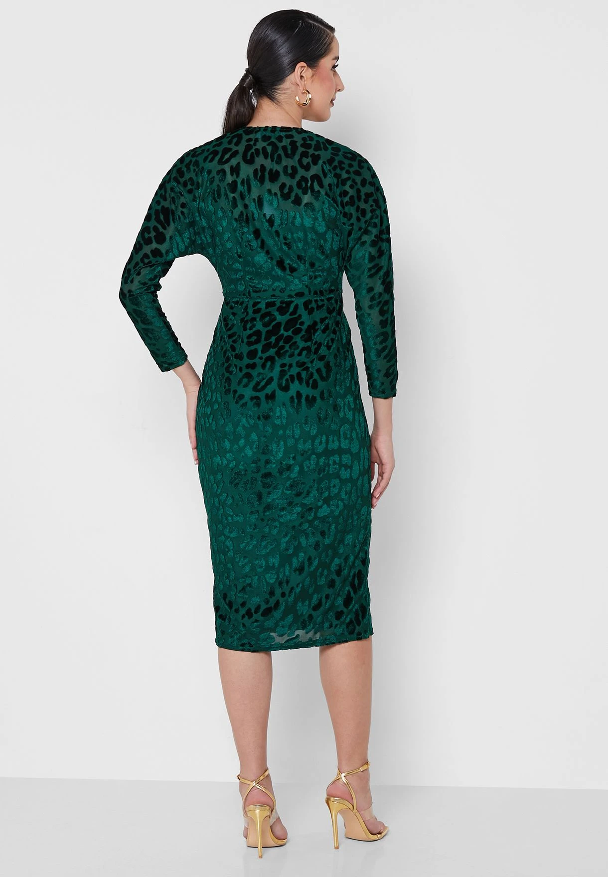 Surplice Knot Detail Dress 2 Surplice Knot Detail Dress - Image 2