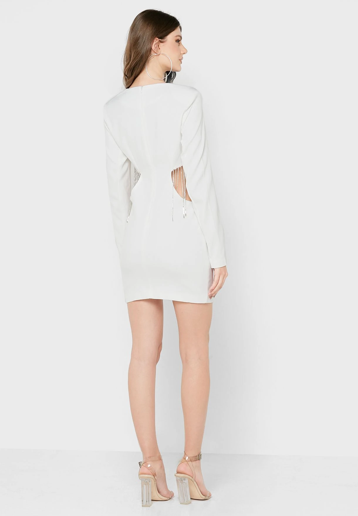 Tassel Cut Out Detail Dress 2 Tassel Cut Out Detail Dress - Image 2