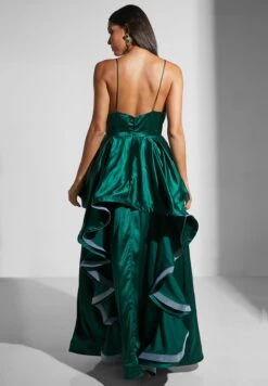 Sweetheart Neck Ruffle Dress -Silk Bloom Dresses Store 2 zoom desktop 1838