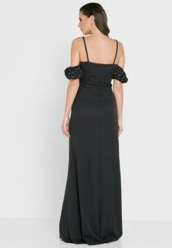 Off Shoulder Detail Gown 5 Off Shoulder Detail Gown -Silk Bloom Dresses Store 2 zoom desktop 1850