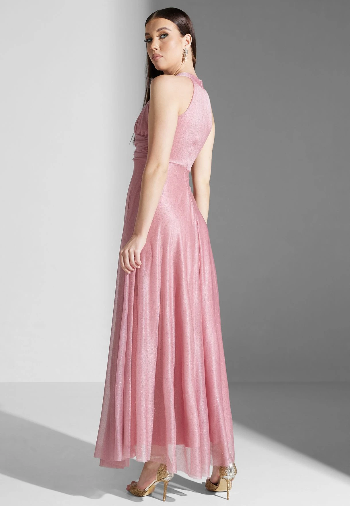Halter Neck Tulle Dress 2 Halter Neck Tulle Dress - Image 2