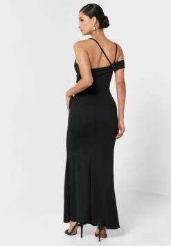 Strappy Slit Hem Dress -Silk Bloom Dresses Store 2 zoom desktop 1861