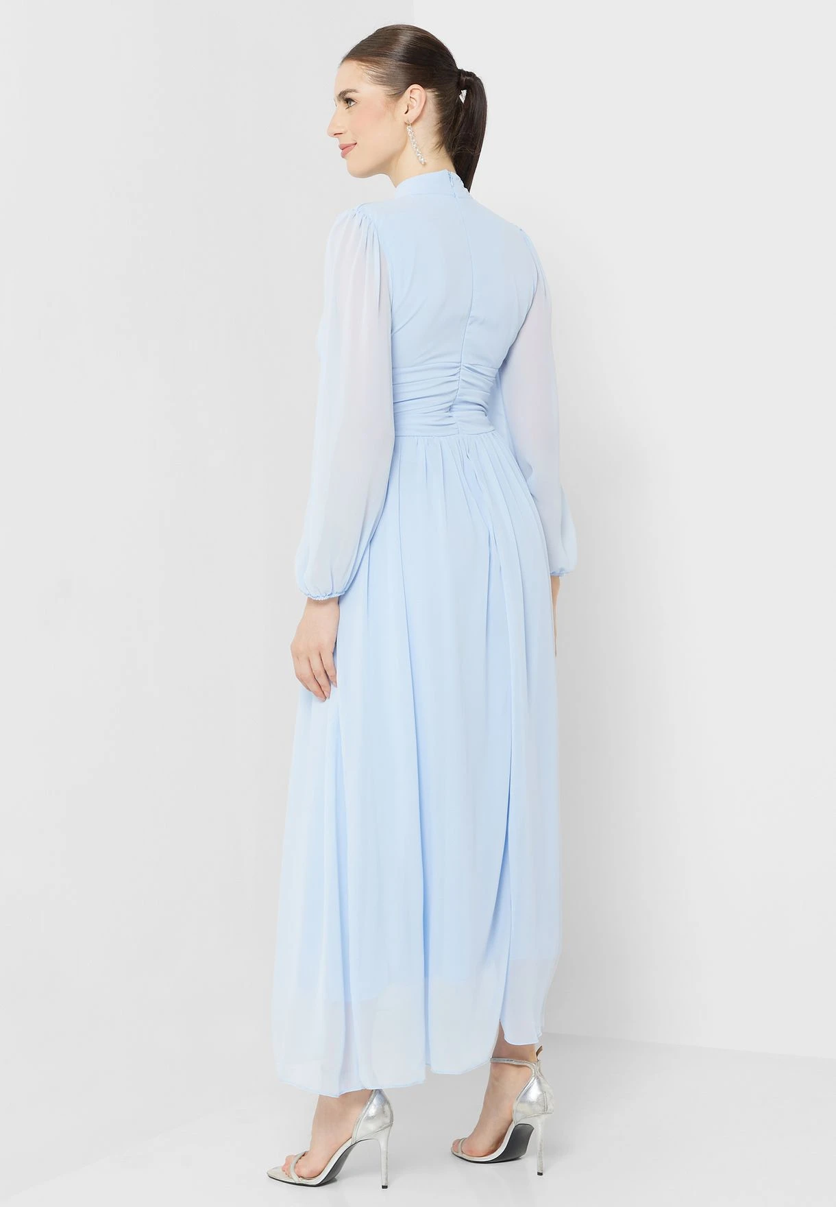 Ruched Waist Detail A-Line Dress 2 Ruched Waist Detail A-Line Dress - Image 2