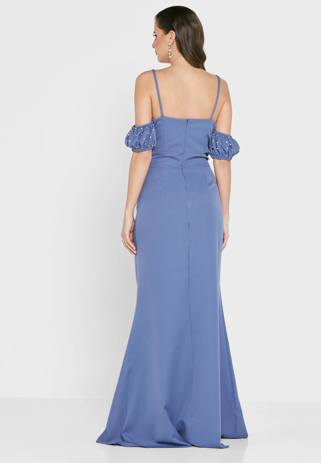 Off Shoulder Detail Gown 2 Off Shoulder Detail Gown - Image 2