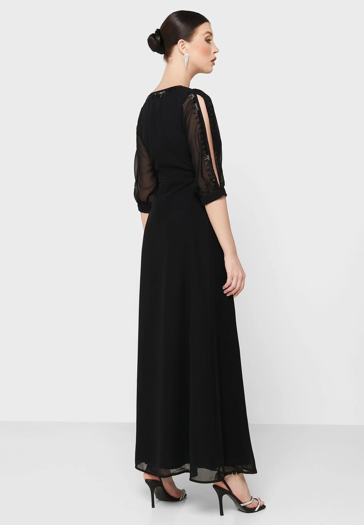 Embellished Trim Detail Dress 2 Embellished Trim Detail Dress - Image 2