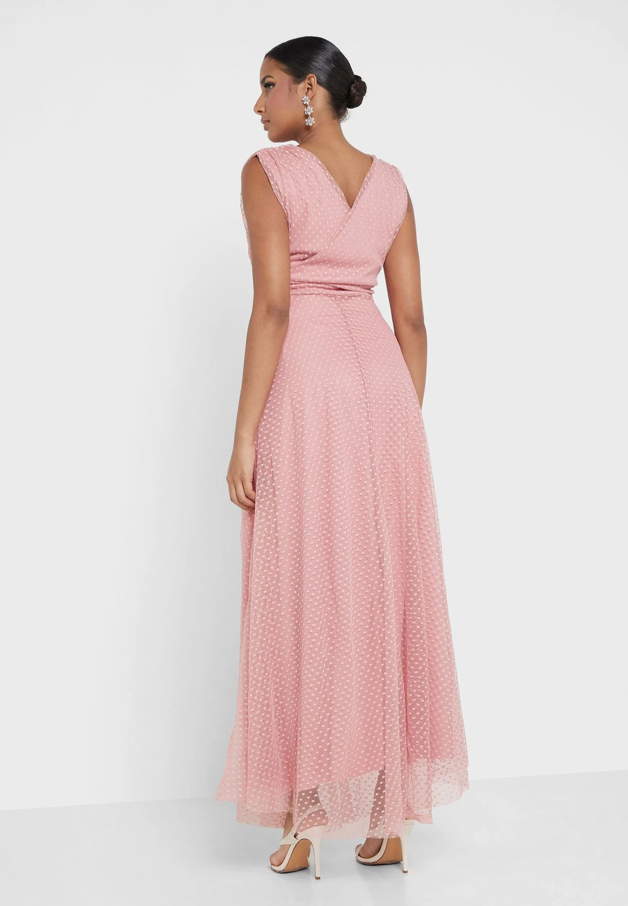 Off Shoulder Tulle Dress 2 Off Shoulder Tulle Dress - Image 2