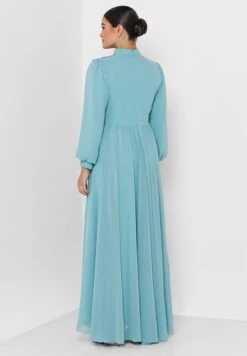 Embroidered Detail Shimmer Dress -Silk Bloom Dresses Store 2 zoom desktop 1898