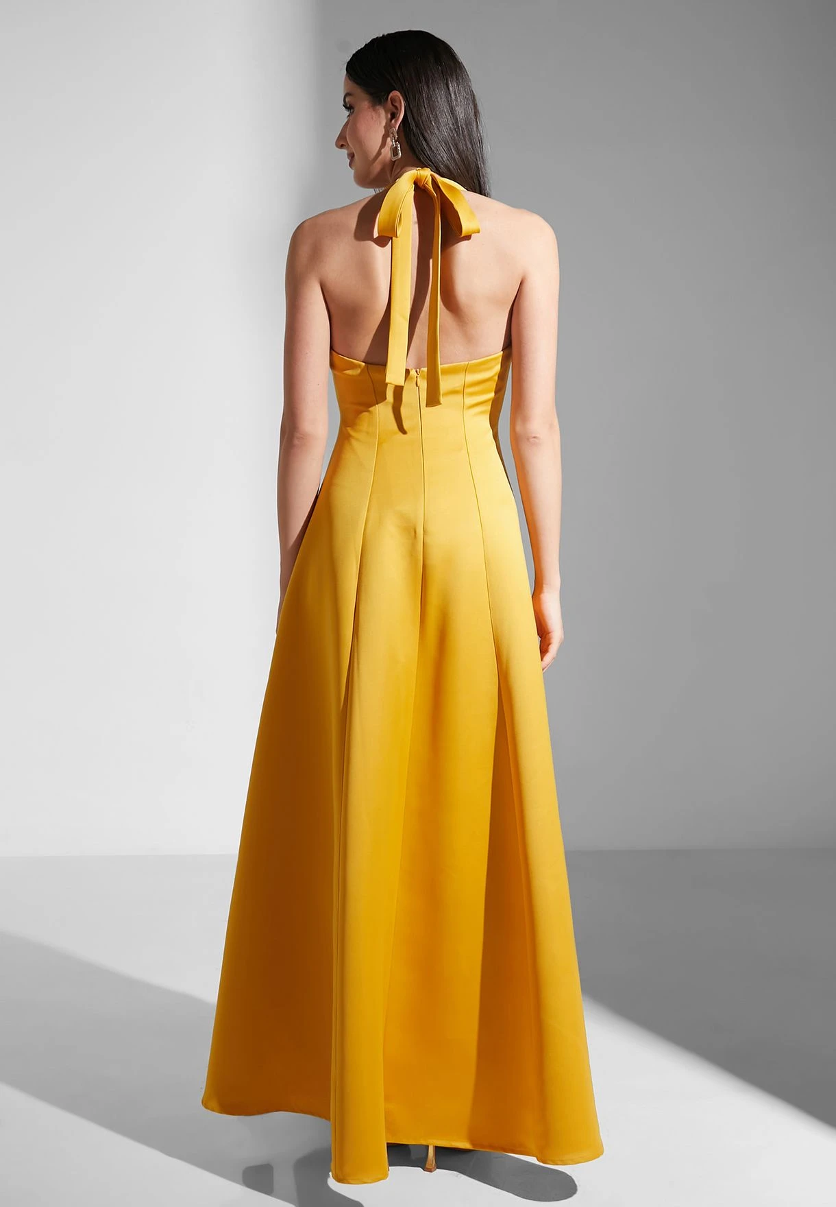 Halter Neck Tiered Dress 2 Halter Neck Tiered Dress - Image 2