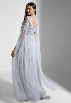 Sequin Detail Ruffle Dress -Silk Bloom Dresses Store 2 zoom desktop 1923