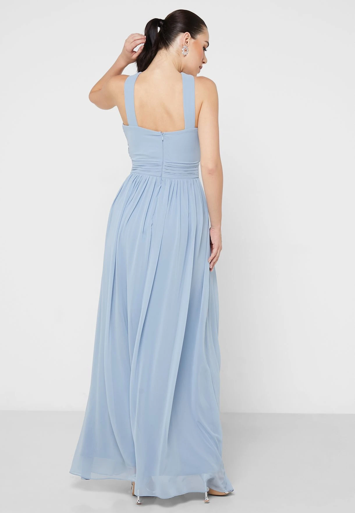 Halter Neck Maxi Dress 2 Halter Neck Maxi Dress - Image 2