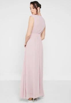 Surplice Pleat Detail Dress -Silk Bloom Dresses Store 2 zoom desktop 1947