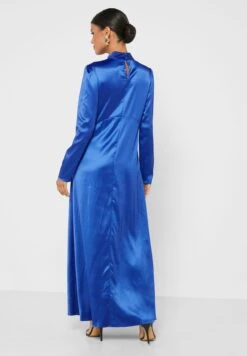 High Neck Satin Dress 5 High Neck Satin Dress -Silk Bloom Dresses Store 2 zoom desktop 1964