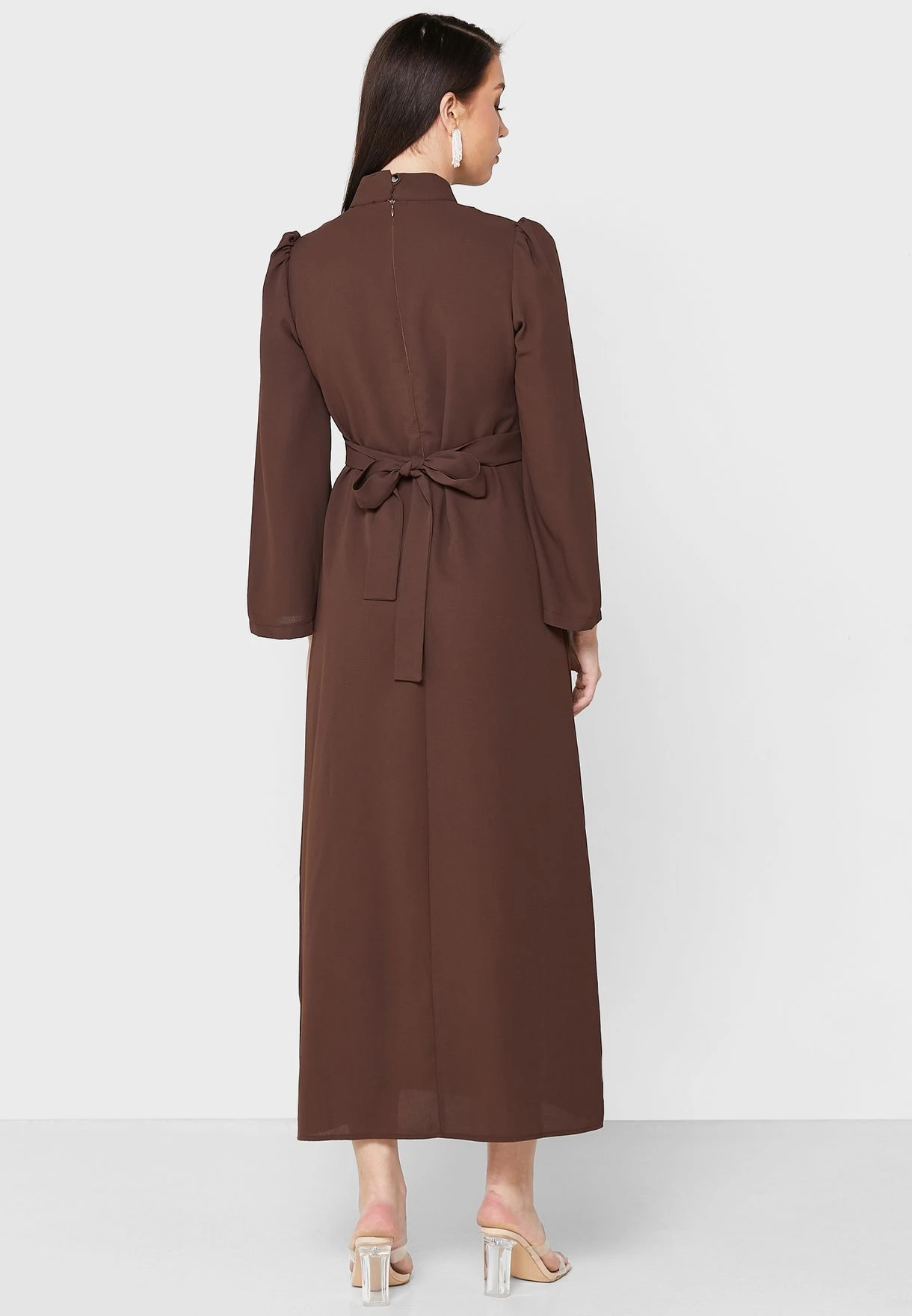 Puff Sleeve Shift Dress 2 Puff Sleeve Shift Dress - Image 2