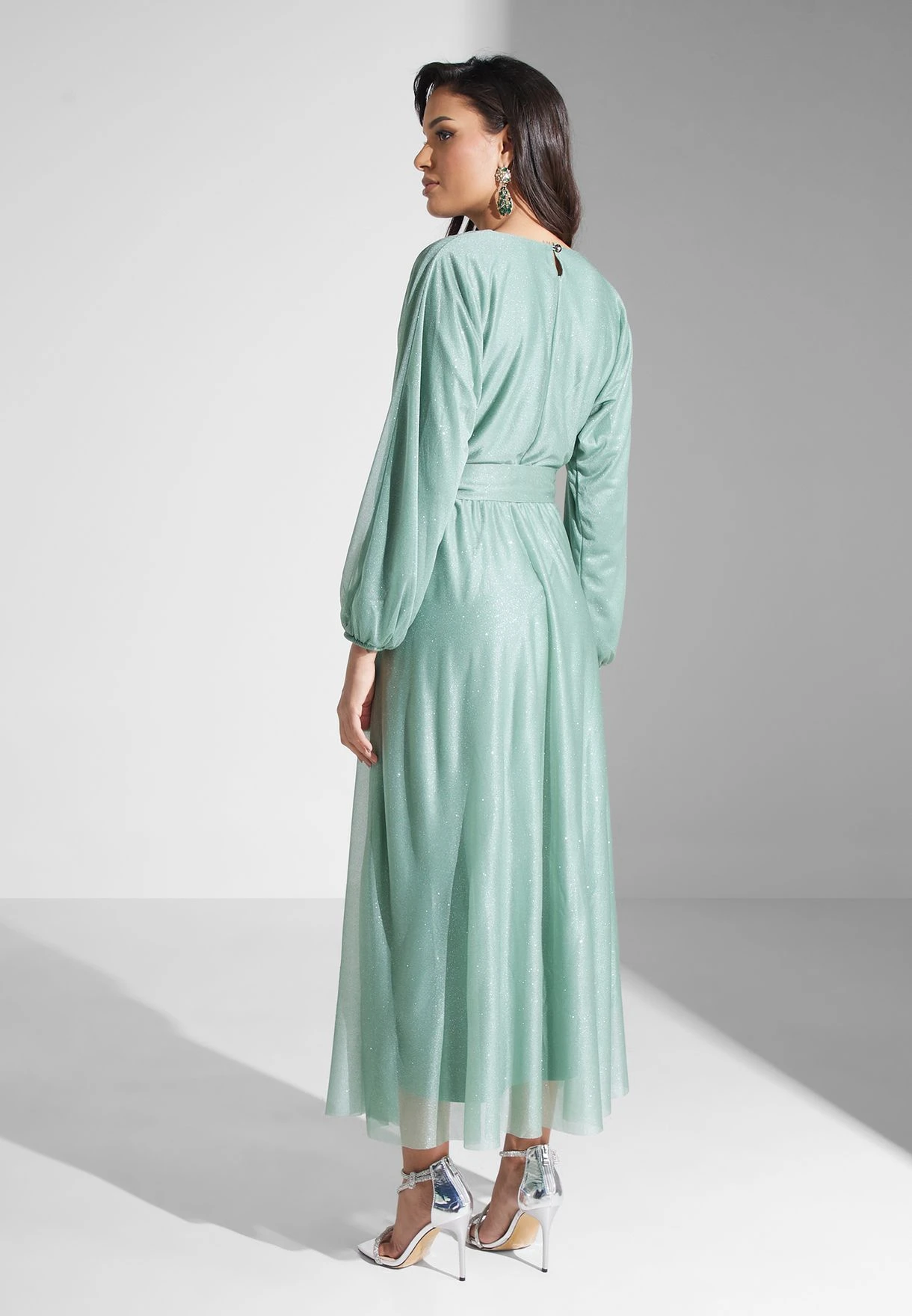 Shimmer A-Line Dress 2 Shimmer A-Line Dress - Image 2