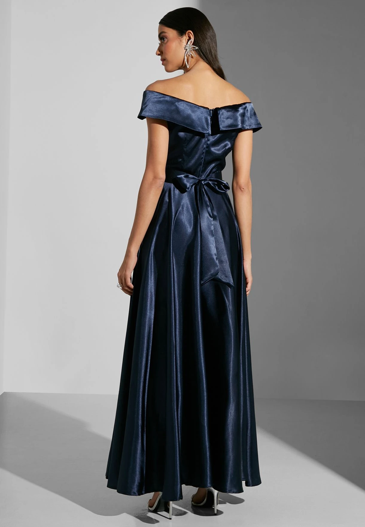 High Low Dress With Belt 2 High Low Dress With Belt - Image 2