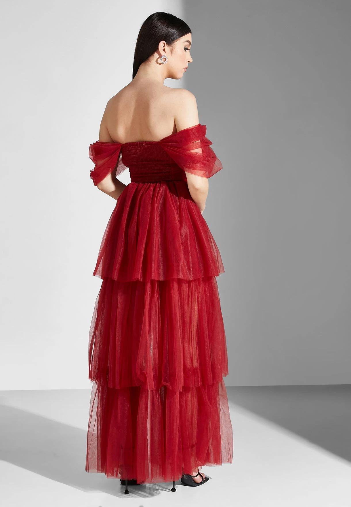 Bardot Ruffle Sweetheart Neck Dress 2 Bardot Ruffle Sweetheart Neck Dress - Image 2