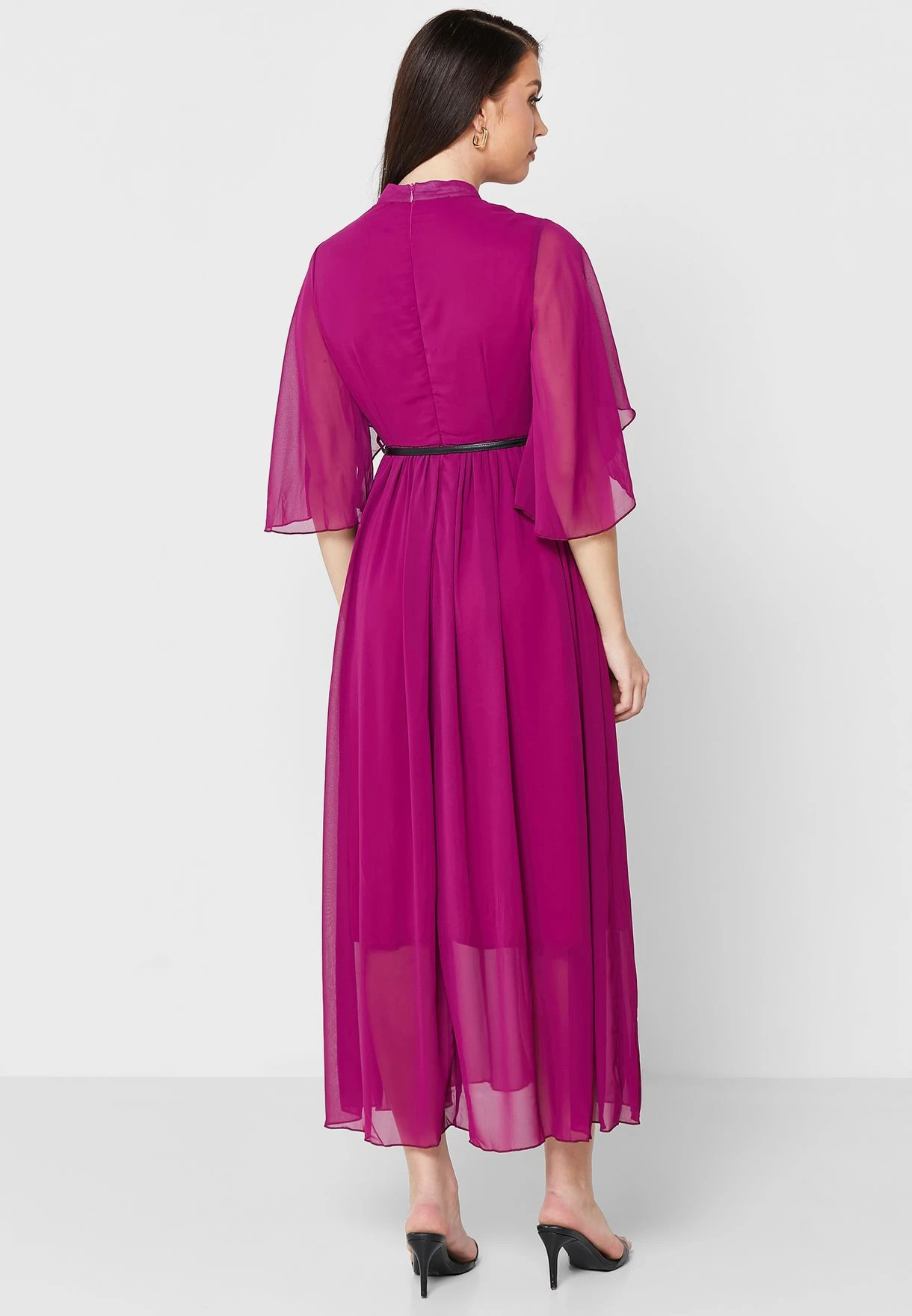 Bat Winged Sleeve Dress 2 Bat Winged Sleeve Dress - Image 2