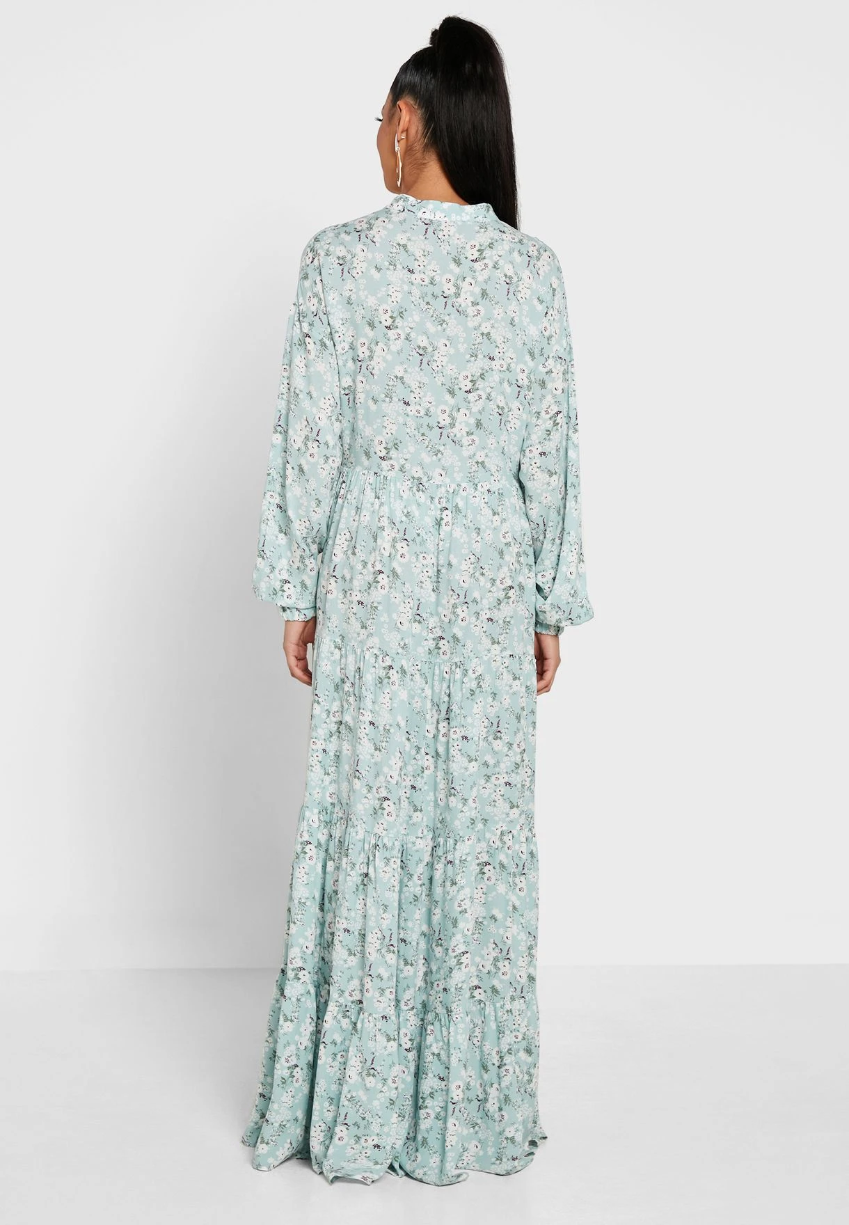 Pocket Detail Printed Dress 2 Pocket Detail Printed Dress - Image 2