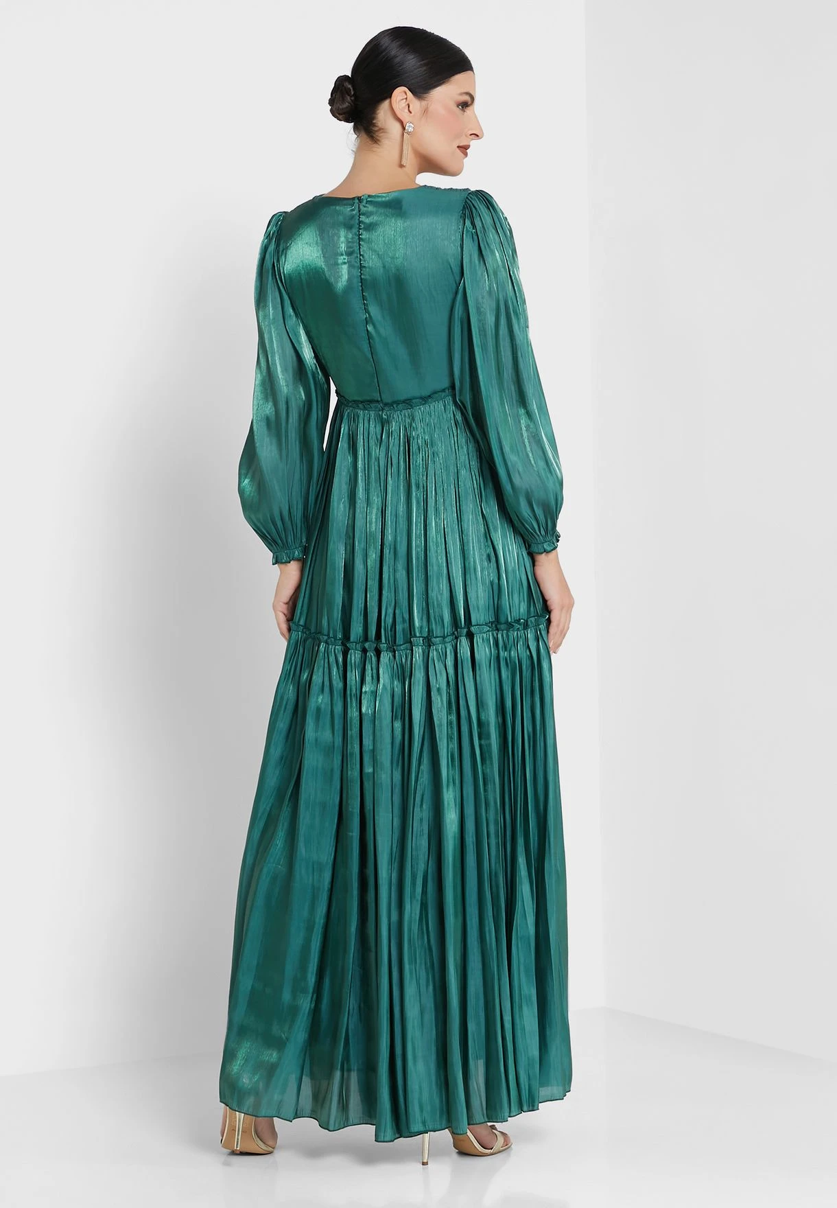 Shimmer Pleated Dress 2 Shimmer Pleated Dress - Image 2