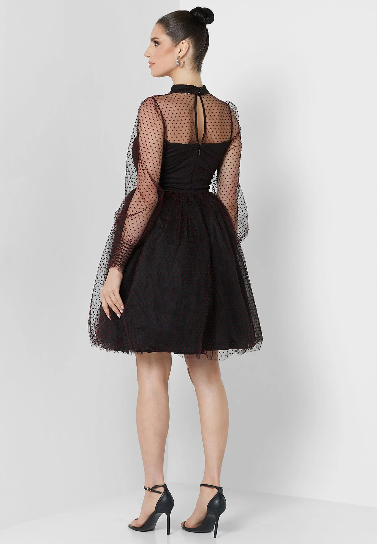 Mesh Tiered Dress 2 Mesh Tiered Dress - Image 2