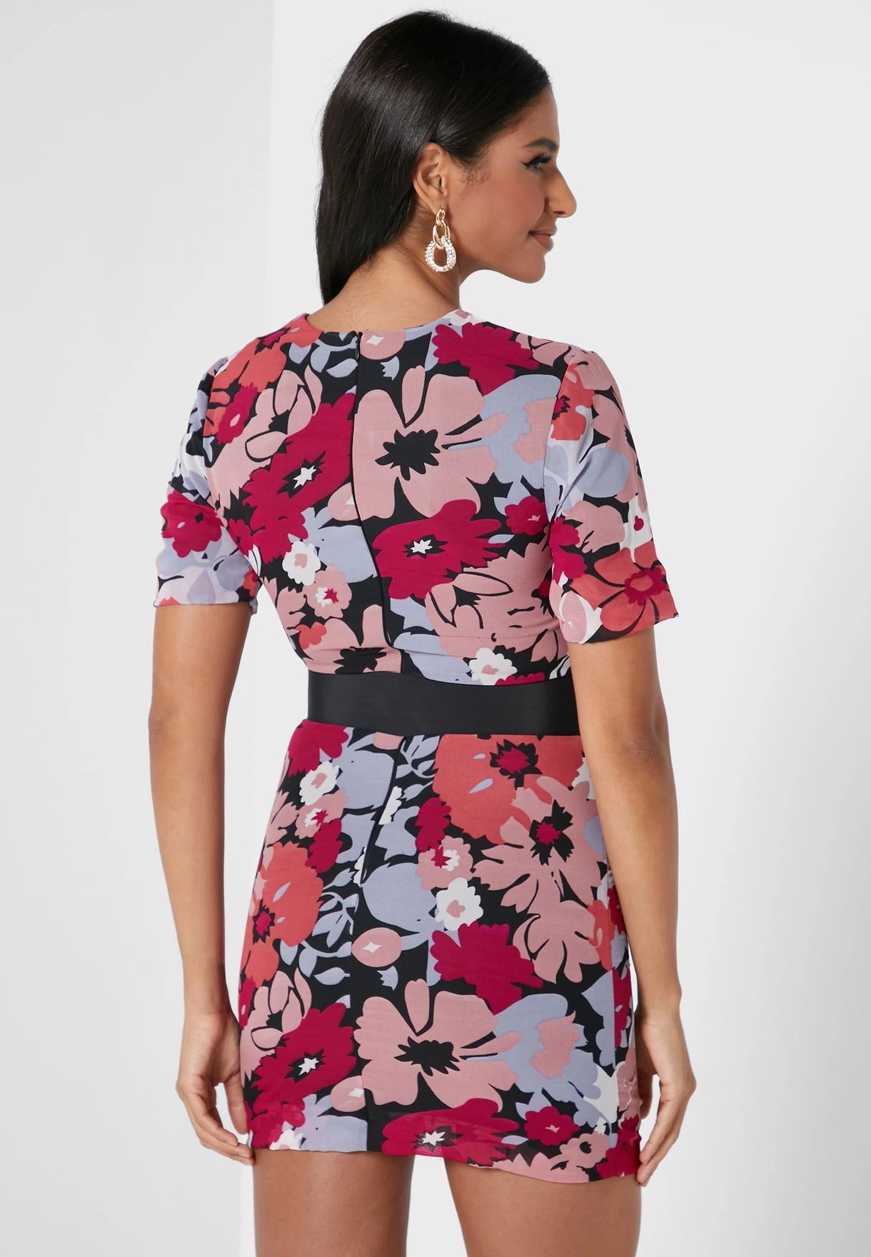 Mini Puff Sleeve Dress 2 Mini Puff Sleeve Dress - Image 2