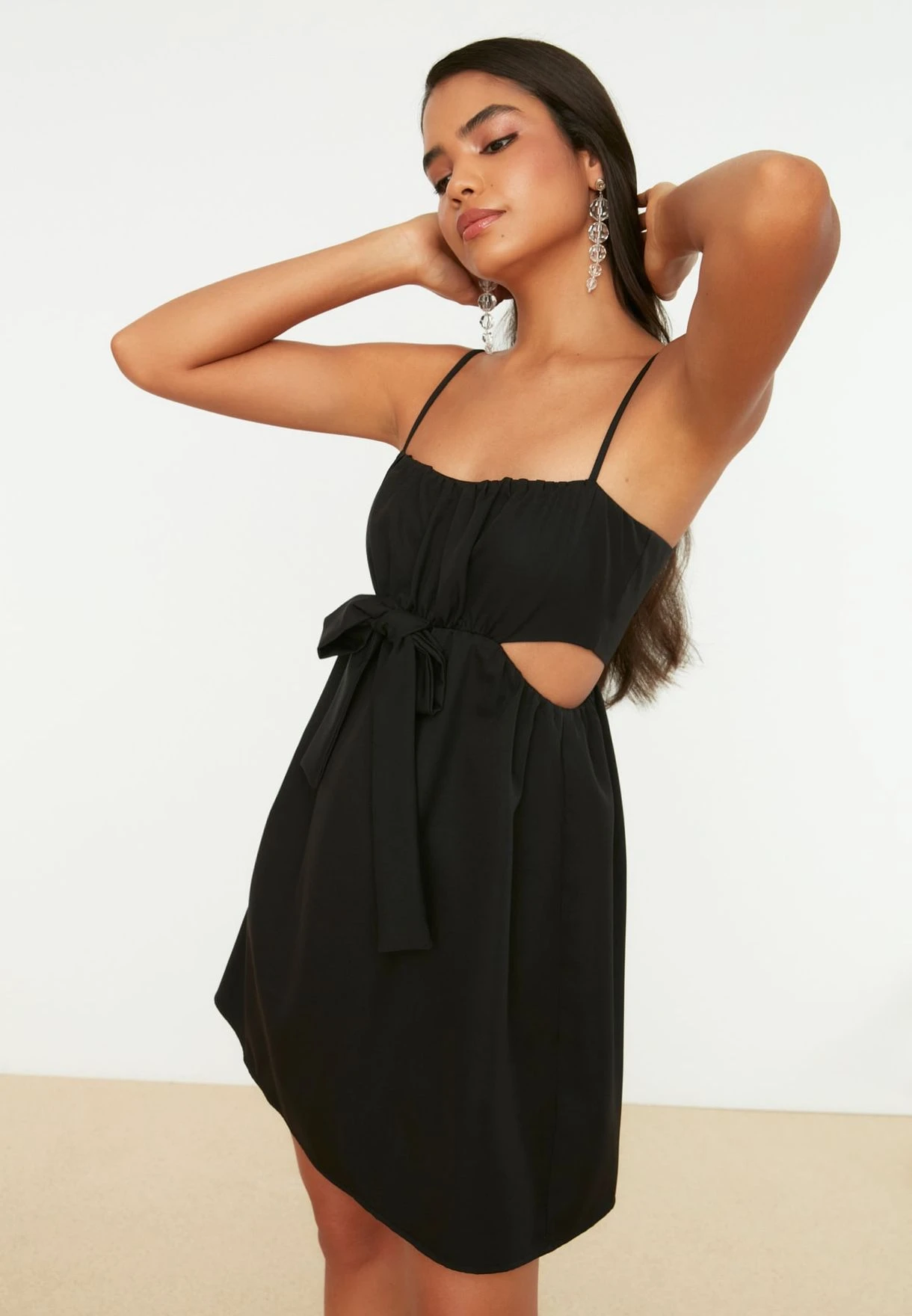 Trendyol Knitted Bardot Dress 2 Trendyol Knitted Bardot Dress - Image 2