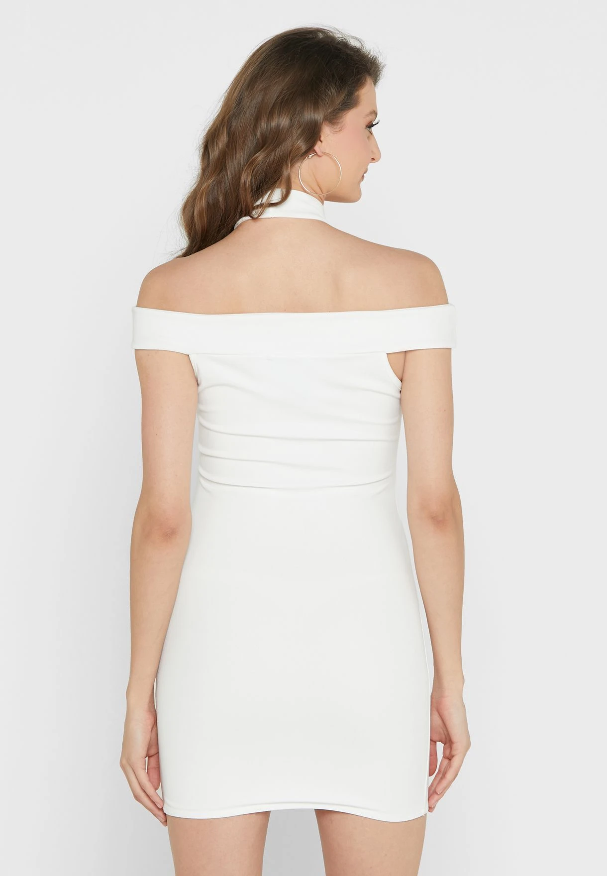 High Neck Cut Out Dress 2 High Neck Cut Out Dress - Image 2