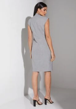 Karen Millen Button Detail Dress -Silk Bloom Dresses Store 2 zoom desktop 39