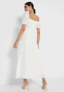 ELLA Puff Sleeve A-Line Dress 5 ELLA Puff Sleeve A-Line Dress -Silk Bloom Dresses Store 2 zoom desktop 517