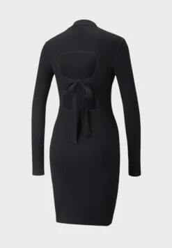 Puma Classics Ribbed Sleeve Dress 3 Puma Classics Ribbed Sleeve Dress -Silk Bloom Dresses Store 2 zoom desktop 530