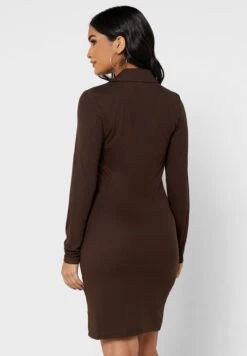 ONLY Polo Ruched Detail Button Down Dress 5 ONLY Polo Ruched Detail Button Down Dress -Silk Bloom Dresses Store 2 zoom desktop 54