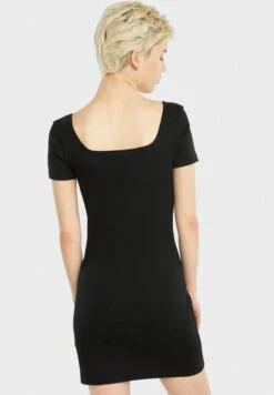 Puma Classics Square Neck Ribbed Dress -Silk Bloom Dresses Store 2 zoom desktop 542