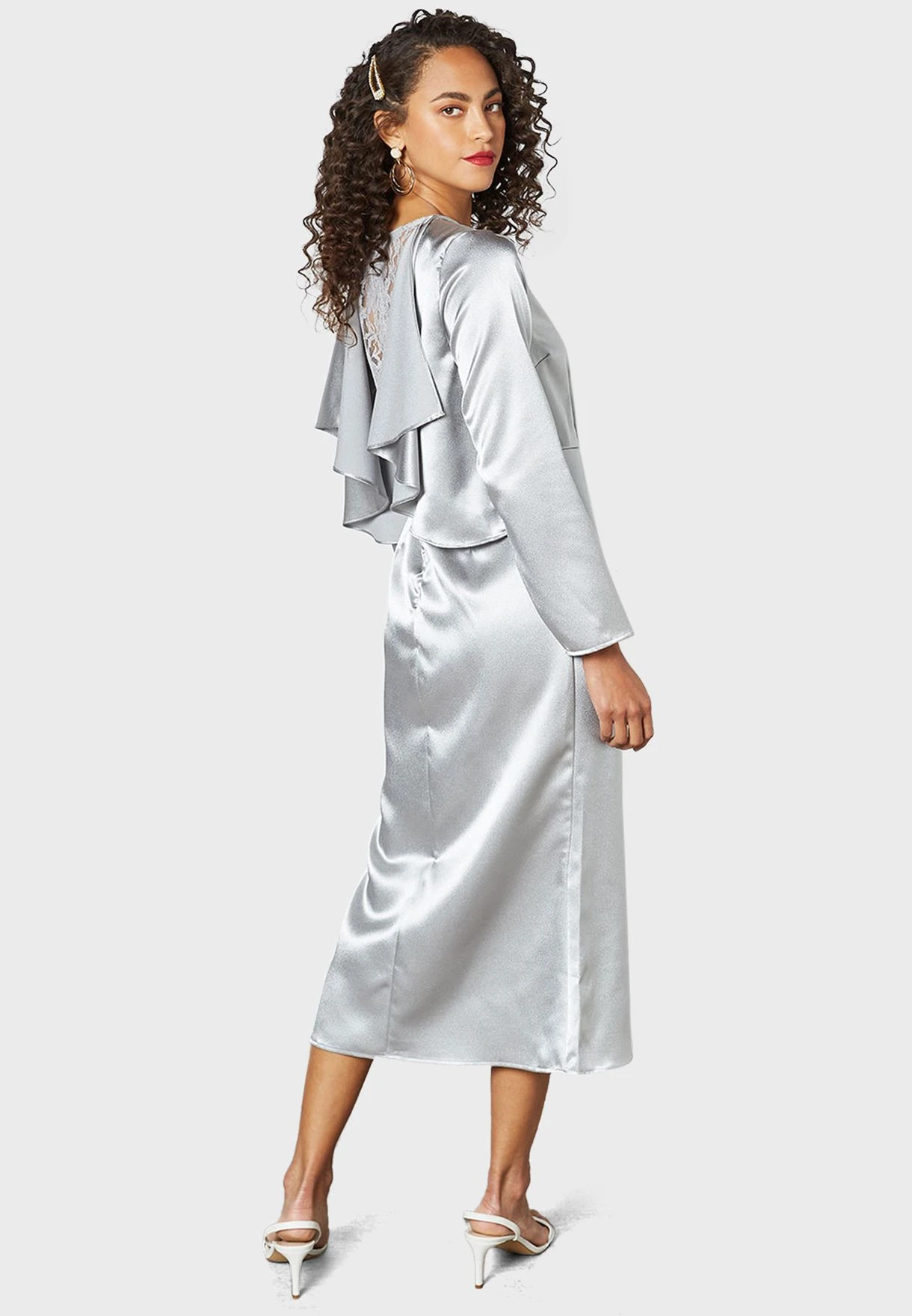 Crew Neck Knitted Dress 2 Crew Neck Knitted Dress - Image 2