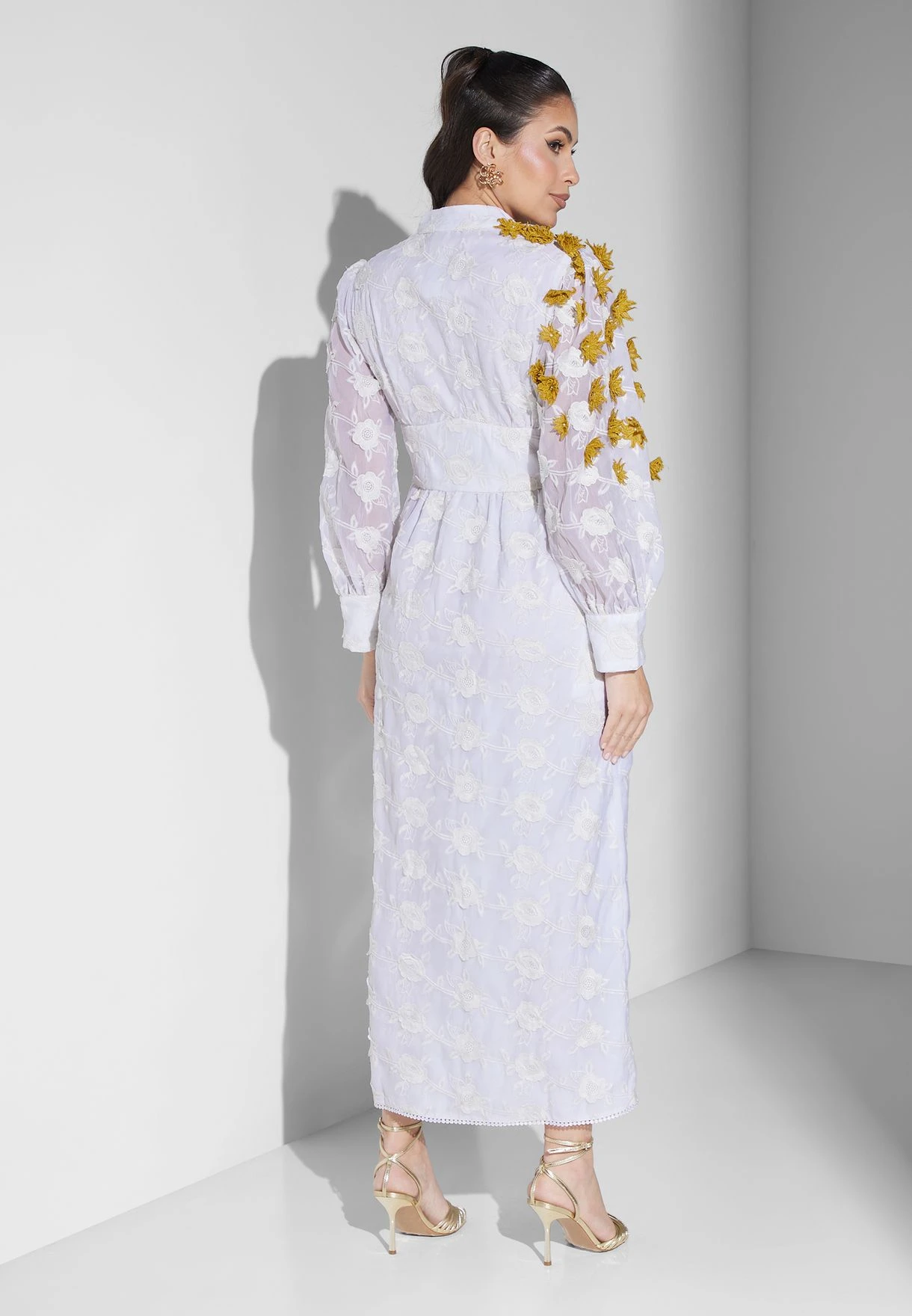 Embellished Front Slit Dress 2 Embellished Front Slit Dress - Image 2