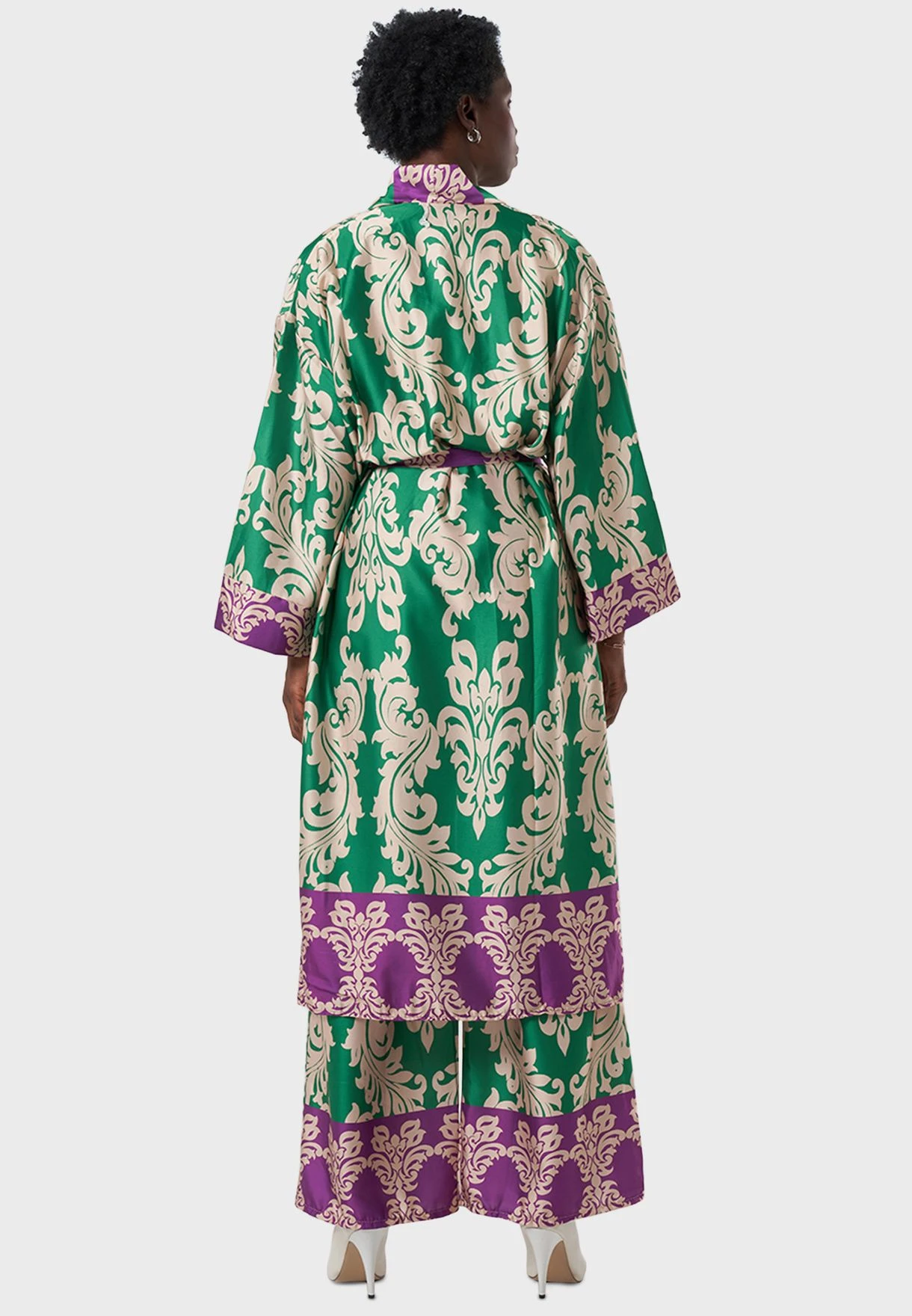 Floral Print Kimono 2 Floral Print Kimono - Image 2