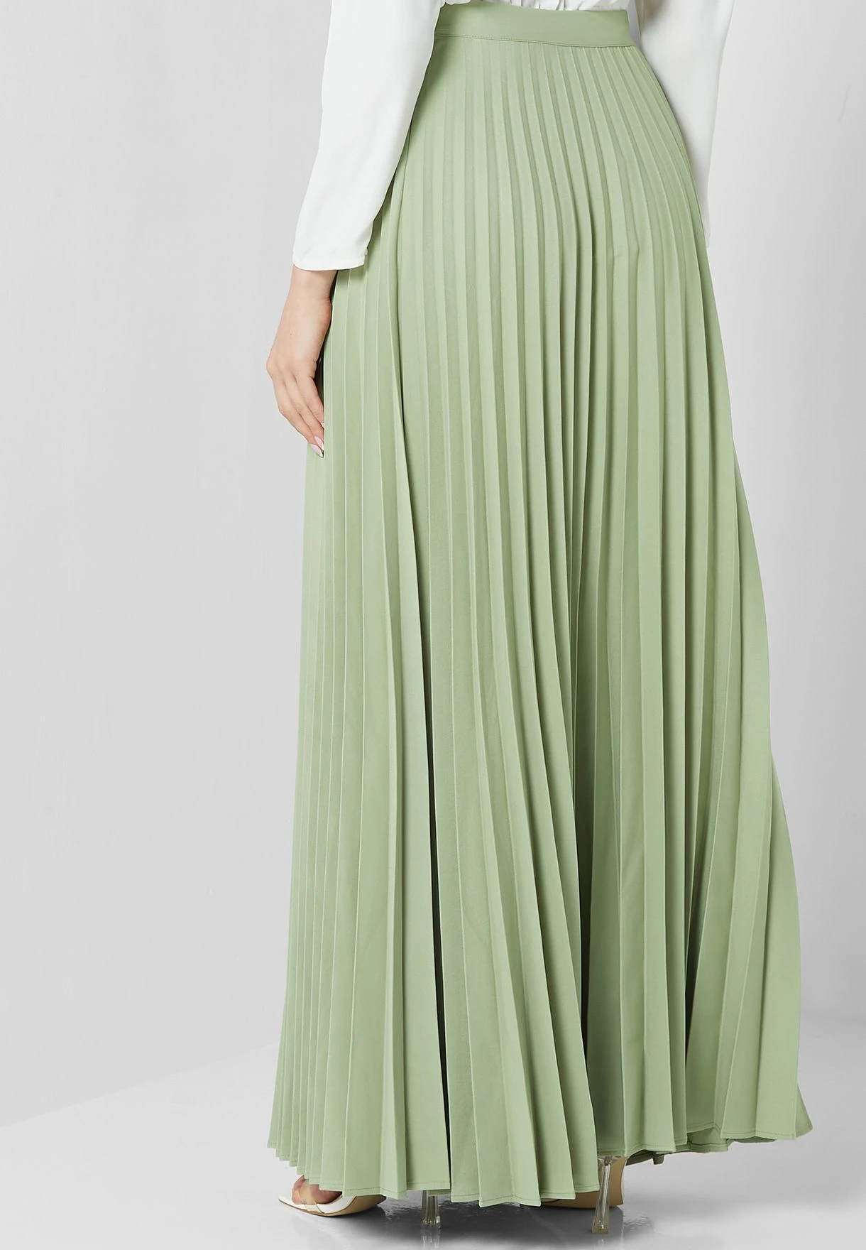 Plisse High Waist Skirt 2 Plisse High Waist Skirt - Image 2