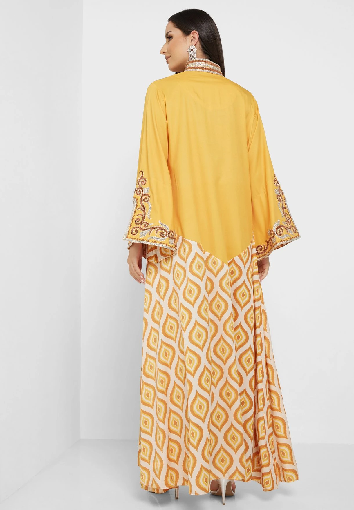 Printed Knitted Dress 2 Printed Knitted Dress - Image 2