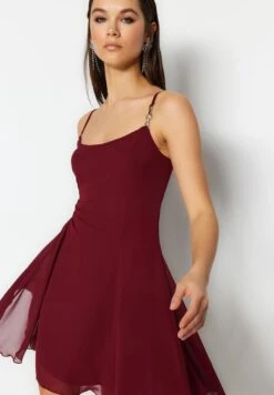 Trendyol Mesh Strappy Dress -Silk Bloom Dresses Store 2 zoom desktop 78