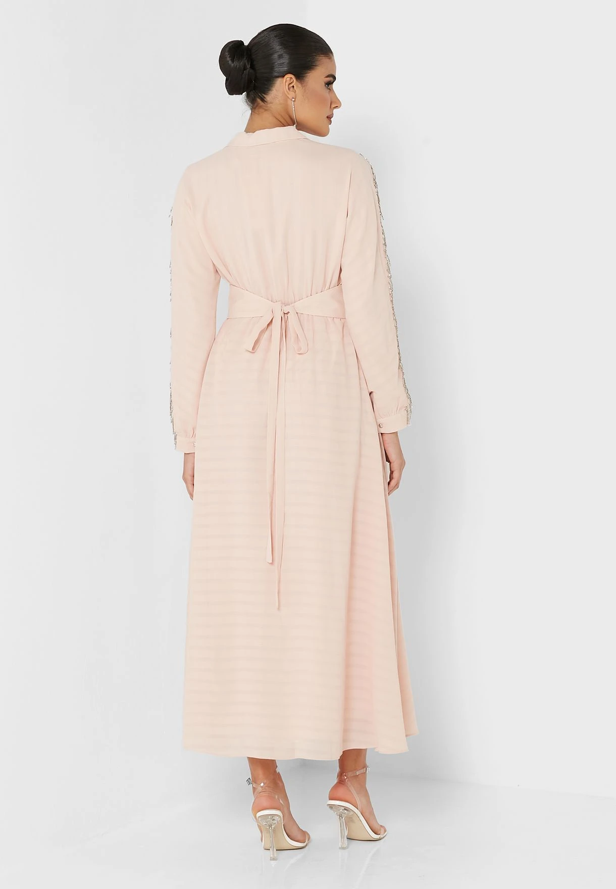 Belted Button Detail Dress 2 Belted Button Detail Dress - Image 2