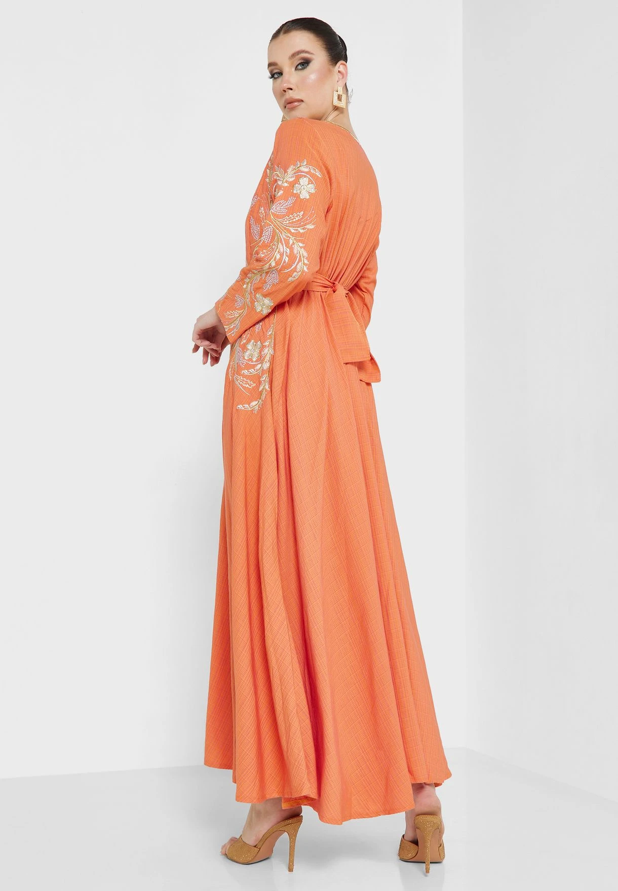 Embroidered Knitted Dress 2 Embroidered Knitted Dress - Image 2