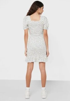 Noisy May Square Neck Puff Sleeve Printed Dress 5 Noisy May Square Neck Puff Sleeve Printed Dress -Silk Bloom Dresses Store 2 zoom desktop 82