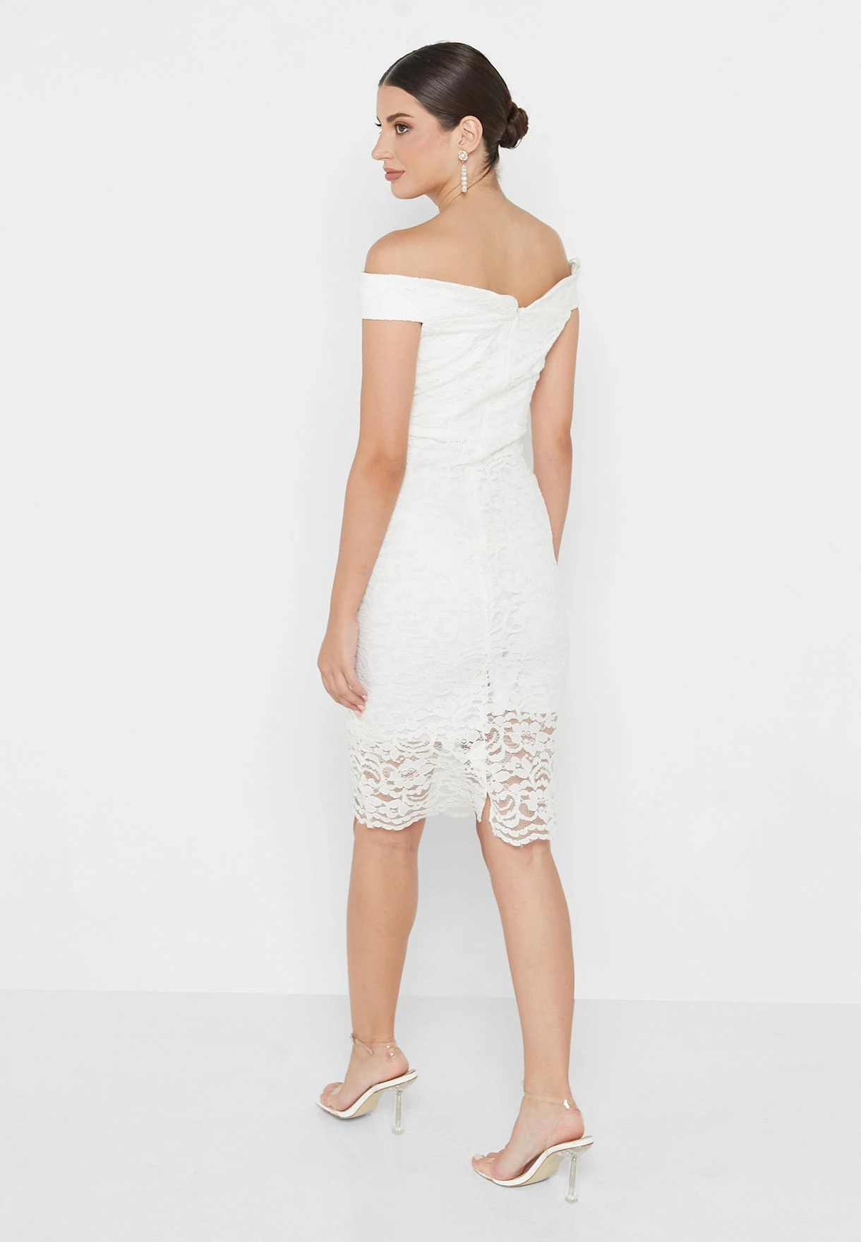 Bardot Lace Insert Dress 2 Bardot Lace Insert Dress - Image 2