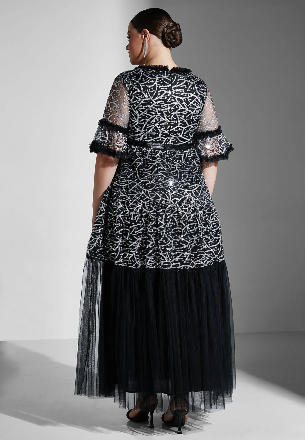 Shimmer A-Line Dress 2 Shimmer A-Line Dress - Image 2