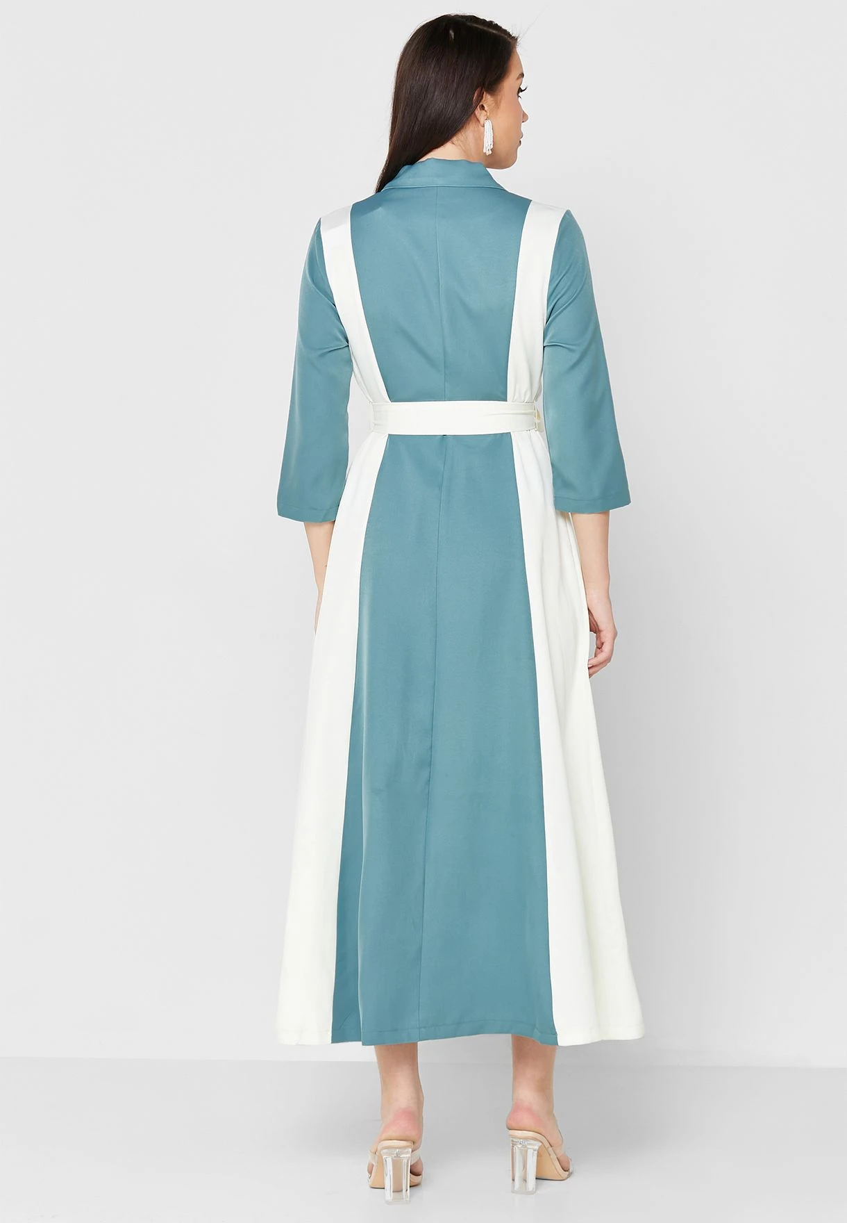 Colorblock Blazer Dress 2 Colorblock Blazer Dress - Image 2