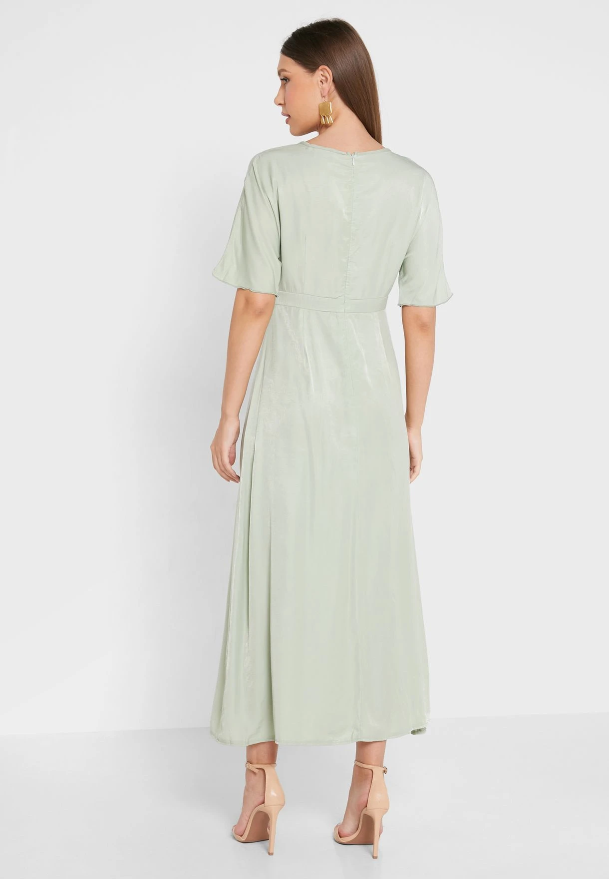 ELLA Solid Summer Dress 2 ELLA Solid Summer Dress - Image 2