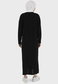 Round Neck Knitted Dress -Silk Bloom Dresses Store 2 zoom desktop 936