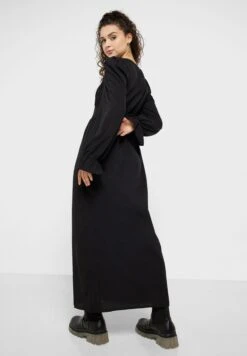 Monki Button Detail Puff Sleeve Dress 5 Monki Button Detail Puff Sleeve Dress -Silk Bloom Dresses Store 2 zoom desktop 937