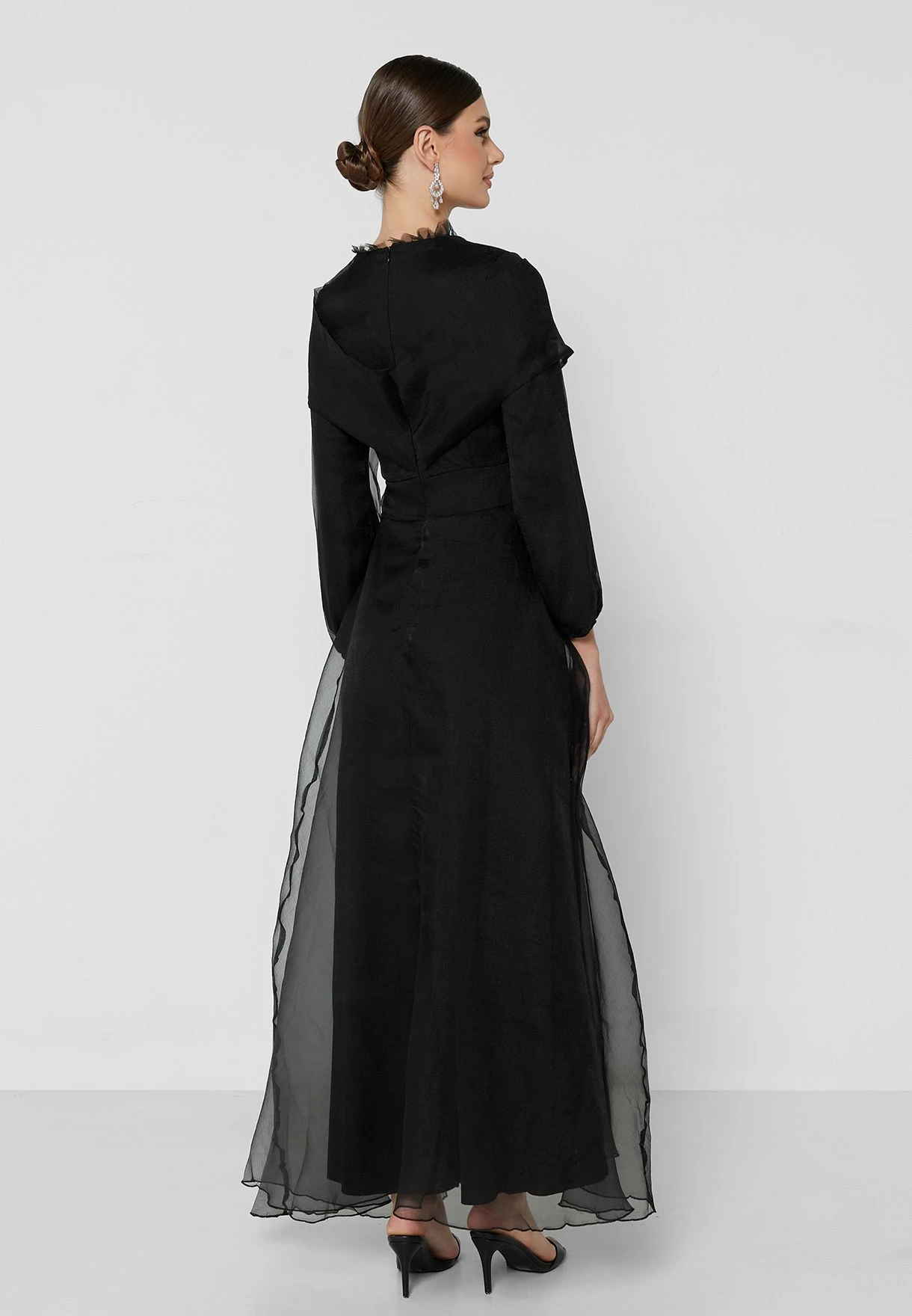 Tulle Waterfall Effect Dress 2 Tulle Waterfall Effect Dress - Image 2