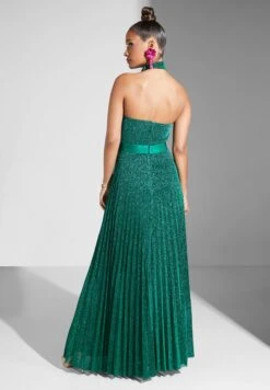 Halter Neck Plisse Dress 5 Halter Neck Plisse Dress -Silk Bloom Dresses Store 2 zoom desktop 973